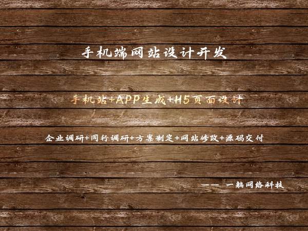 手機(jī)端網(wǎng)站設(shè)計(jì)開發(fā)
