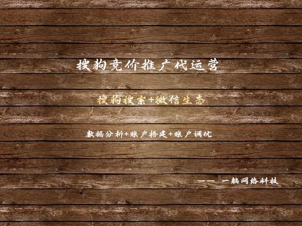 搜狗競價(jià)推廣代運(yùn)營