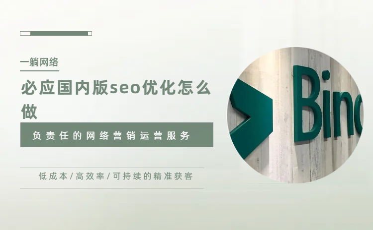 必應國內版seo優(yōu)化怎么做