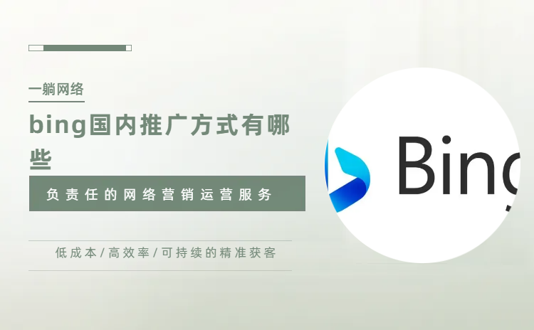 bing國內(nèi)推廣方式有哪些