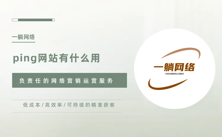 ping網(wǎng)站有什么用